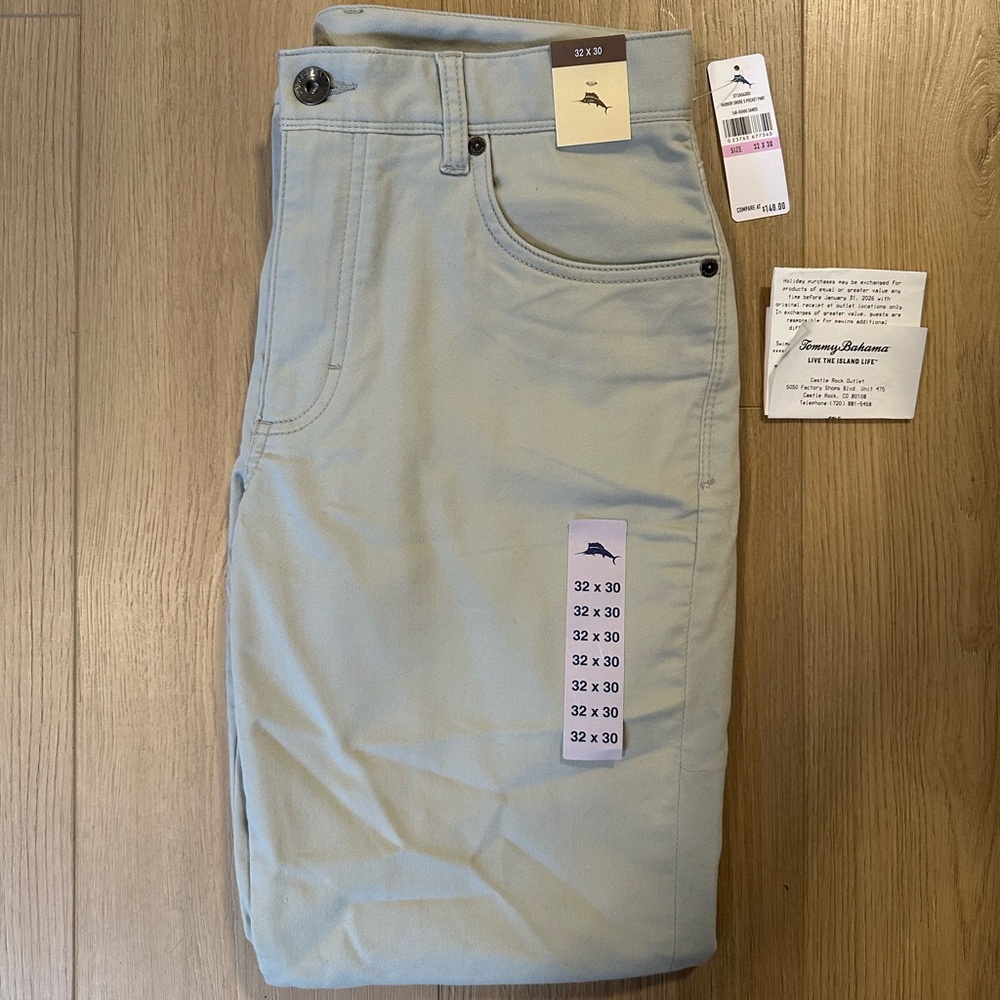 Tommy Bahama Pale Blue Casual Pants